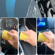 1 Set Cleaning Dusting Sponge Wet Tool, Reusable Household Sponge Duster, Magic Dust Removal Sponge, Suitable For Cleaning Blinds, Glass, Baseboards, Vents, Mirrors, Window Tracks - Multiple Styles - View 11