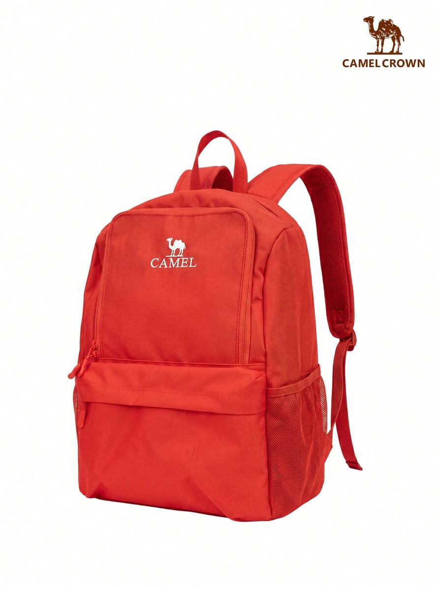 CAMEL CROWN Foldable Large Capacity Travel Backpack, Short Trip & Gym Storage Bag - Aurora Red - View 1