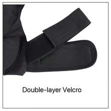 Adjustable Shock-Absorbing Joint Design Knee Pads Suitable For Motorcycle, Cycling, Skateboard Protective Gear Black 1 Pair Outdoor Equestrian Sports Motorcycle Riding Knee Pads Elbow Pads Motorcycle Protective Gear Warm Windproof Anti-Fall Cycling Leg Guards (Black) - Multiple Styles - View 11