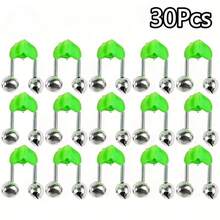 5/10/15/20/25/30Pcs Clip-On Double-Sound Fishing Alarm Bells, Suitable For Fishing Rods, Sea Fishing Rods, Fishing Use, Battery Not Included - A - View 18