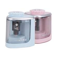 1pc Electric Pencil Sharpener, Suitable For 6-8mm Pencils, Desktop Student Office Stationery (Battery Not Included) - A - View 7