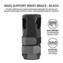 Breathable Wrist Brace With Adjustable Steel Plate Support, Ergonomic Mesh Wrist Support For Sports Recovery And Daily Joint Protection - Multicolor - View 9