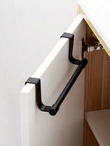 Cabinet Door Towel Rack - No Drill Space-Saving Hook, Door Mounted, Suitable For Kitchen, Bathroom And Cabinets - Can Hang Towels And Rags - Easy Installation, Kitchen Storage, Bathroom Storage, Bathroom Accessories, Modern Home Decor, Back To School Gift, Kitchen Storage, Suitable For Back To School Season, Bathroom Towel Rack - A - View 14
