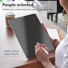 2pcs Paper-Feel Matte Screen Protector, PET Material Anti-Glare, Compatible With Samsung Galaxy S9 S9+ S7 S7+ S8 S8+ S10 S10+ Screen Protector, Smooth Writing, High Sensitivity, Anti-Fingerprint, Natural Writing, Low Reflection, Easy Installation, Supports Drawing - Clear - View 5