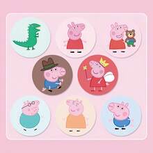 500PCS Sealing Stickers Cute Pink Pigs Cartoon Roll Decal DIY Luggage Phone Guitar Scrapbook Skateboard Party Gifts - View 3