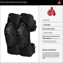 Adjustable Shock-Absorbing Joint Design Knee Pads Suitable For Motorcycle, Cycling, Skateboard Protective Gear Black 1 Pair Outdoor Equestrian Sports Motorcycle Riding Knee Pads Elbow Pads Motorcycle Protective Gear Warm Windproof Anti-Fall Cycling Leg Guards (Black) - Multiple Styles - View 7