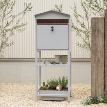 Filing Cabinets - LIGHT GREY + Steel1 - View 2