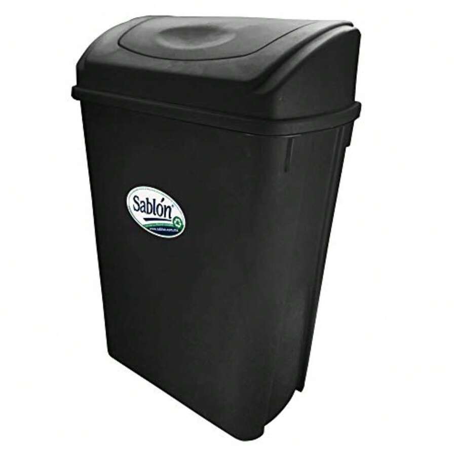 Countertop & Hanging Trash Cans - Black - View 1