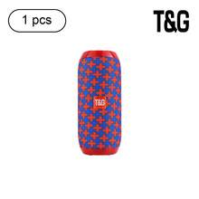 T&G117 無線喇叭，附通話功能，便攜式記憶卡槽音訊，運動低音重低音，防水桌面喇叭 - 查看 15