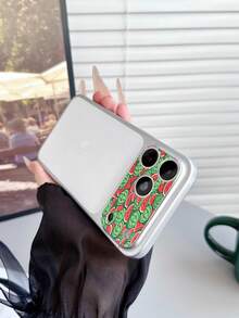 1pc Full Print Summer Cute Watermelon Anti-Fingerprint 9H Hardness Camera Lens Protector, Compatible With IPhone 18 Pro Max/18 Pro/17 Pro Max/17 Pro, Anti-Drop Anti-Explosion Bubble-Free Auto-Adsorption Easy Installation Anti-Scratch Screen Protector Accessory, Suitable For Phone Case - Fruit - View 7
