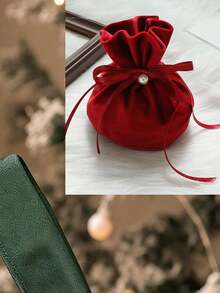 1 Buah Tas Tangan Berbentuk Persegi dari Bahan Kanvas dengan Gaya Meriah dan Inspirasi, Dilengkapi Kancing Jepret dan Motif Selamat Natal. Tas Tote Organizer Penyimpanan Serbaguna untuk Musim Liburan Musim Dingin, Pesta Natal, dan Perjalanan Sehari-hari. Dekorasi Rumah Natal - Berbagai gaya - View 15