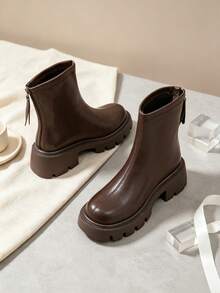 Girls' Boots, Autumn/Winter Children's Ankle Boots, Boots, Autumn/Winter Baby Girls' Boots, Boots, Ankle Boots - Brown - View 2