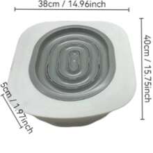 Pet Cat & Dog Toilet Training Kit, Sandbox-Style Toilet Training Basin, Detachable & Reusable Cat Toilet Trainer, Universal Kitten & Adult Cat Toilet Training Aid, No More Scooping Cat Litter, Home Pet Cleaning & Training Supplies, Stable & Non-Slip, Easy To Rinse, Multi-Stage Progressive Cat Toilet Training Tool - Multicolor - View 7
