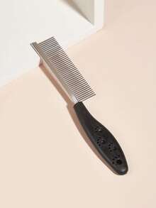 Pet Stainless Steel Needle Comb Cat Dog Cleaning Grooming Comb Pet Hair Removal Detangling Comb Pet Supplies - View 4