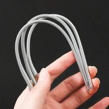 5pcs Spring-Loaded Flexible Drawstring Replacement Tool | 2-In-1 Elastic Band Threader, Suitable For Pants, Sweatshirts And Skirts | Home Essential Set, Includes Threader, No-Sew DIY Helper | Perfect Christmas Gift For Women (Steel Spring, Bendable Guide Head), Available In 5pcs Or 1pc Set - 2026 Model - View 4