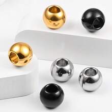1pc 00g Ball Design Ear Weights For Stretched Ears 10mm Stainless Steel Ear Hanger Expander Body Piercing Jewelry - Ball - View 4