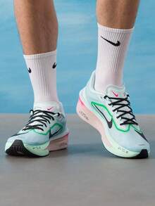 Nike Men's Running Shoes ZOOM FLY 6 26 Summer New Racing Training Running Shoes FN8454-402 - Blue - View 3