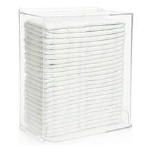 Porta Fralda Organizador Caixa Quarto Bebe Acrílico - Multicolorido - Visão 6