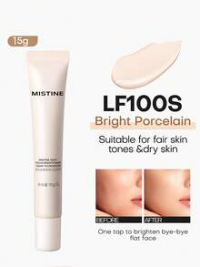 Mistine Soft Focus Lock Light Foundation 24H Long-Lasting No-Smudge Concealing Hydrating Adhering For Combination Oily Skin - LF100S - View 14