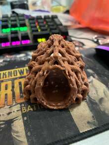 Root Ball Reptile Hide Cave, Realistic Tree Root Shelter, Reptile Tank Habitat Decor, Natural Style Hiding Spot, Suitable For Geckos, Lizards, Snakes, Frogs And Spiders - View 5