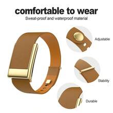 1pc 5.0 Sports Watch Band - Straight Men's Adjustable Sports Wristband, Suitable For Gym And Running - Perfect Gift For Halloween And Christmas, Sports Apparel Accessory, Easy-To-Adjust Buckle (With U-Shaped Connector) - Multicolor - View 10