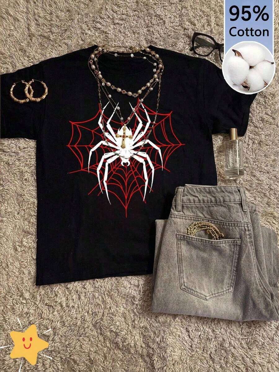 Women T-Shirts - 黑色 - 查看 1
