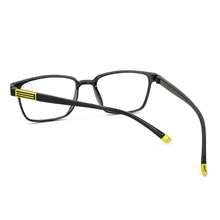 1 Pair Unisex Fashion Square Lightweight Reading Glasses, Featuring Comfortable Non-Slip Design And Lightweight Ergonomic Design, Suitable For Reading, Driving, Fishing And Daily Wear - Multicolor - View 5