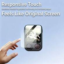 [Screen Protector Only][2-Pack]-9H Hardness Tempered Glass Screen Protector, Compatible With Osmo Mobile 8P, Scratch Resistant, Bubble-Free, Shockproof, High Definition Transparent, Easy Installation-2-Pack - View 3