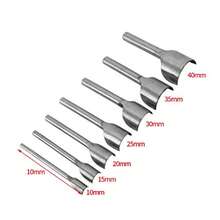 7 unids/set herramienta de artesanía de cuero herramientas de perforación en forma de herramientas de corte de cuero artesanal punzón - A - Ver 3
