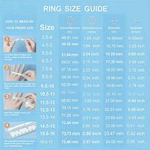 1pc Elegant Alloy Gold 5A Zirconia Green Square White Round Stone Ring, Unisex Anniversary Jewelry (Ring Box Not Included) - Gold - View 8