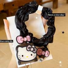 SANRIO 1組分層陰影KT蘋果數據線保護套－髮圈繩4件組[不含繃帶，圖片僅供展示] - 彩色 - 查看 5