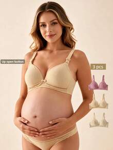 Hart & Haze Set Bra Hamil & Celana Dalam Bra - MultiWarna - View 1