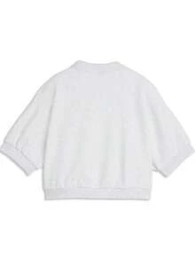 Puma Sweatshirt Rajut Putih ESS ELEVATED No.1 Logo Wanita - Tanpa Sweatshirt 63664505 - Hitam dan Putih - View 4