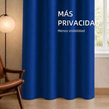 POLIGONO Curtains - Blue - View 4