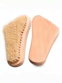 Wooden Handle Foot Brush, Deep Exfoliating Foot Cleaning Brush, Removes Dead Skin And Odor, Portable Shower Bath Foot Cleaning Tool, Suitable For Home SPA Foot Care - Multicolor - View 8