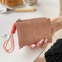Korean Style Multi-Functional Foldable Zipper Bifold Wallet,Small Wallets For Women - Multicolor - View 1
