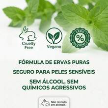 Desodorante Natural Vegano OdorAway Duração Até 21 Dias Sem Alúminio Axila Suvaco Pés Elimina Odores - Multi Aromas - Visão 5