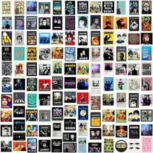 135Pcs Oasis Band Season 3 Rock Mini Stickers DIY Art Decor For Mobile Phone Notebook - 135 PCS - View 10