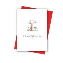 Thinking Of You Card, Encouragement Card, If I Could Mail You A Hug I Would, Cute Support Card - Multicolor - View 6