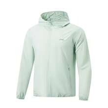 Li-Ning Men's Water-Repellent Cool-Touch Sun Protection Jacket AFDW475 - Pale Moss Blue - View 1