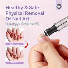 Rechargeable Electric Nail Drill Machine, Portable Pen Nail File Kit, Professional Manicure Pedicure Tool For Acrylic Gel Nails, Nail Polisher For Home & Salon - Multicolor - View 8