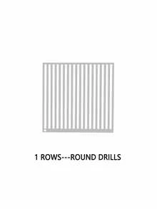 Stainless Steel Diamond Painting Ruler, 1/2/3 Rows, Suitable For Square/Round Diamonds, Ruler And Diamond Painting, Diamond Painting Ruler, Premium Diamond Alignment Tool, Suitable For DIY Diamond Painting Tools - A - View 7