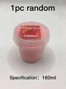 1pc 160ml Bucket Bubble Gel Fake Water Hug Milk Stress Relief Non-Sticky Hug Milk - Pressure Relief Fidget Squishy Toys - Adult Anxiety Relief Fingertip Toy, Suitable For Outdoor Stress Relief, Desktop Decor, Party Favors And Holiday Gifts - Multicolor - View 16