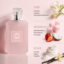 MODESS 2 Pcs Women's 3.4 Oz Eau De Parfum–Vanilla Orchid Jasmine Brown Sugar Amber Musk–Long Lasting Sweet Floral Oriental Fragrance For Party Night Out&Daily Wear–Perfect Gift For Girlfriend,Best Friend, Mother–Valentine's Day Birthday Mother's Day Present - 2 Pcs (Freesia/Marshmallow/Cream) - 查看 3