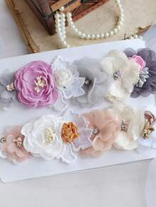 400pcs 2mm Artificial Flower Stamens, Handmade DIY Artificial Flower Materials, Home Floral Craft Decor, Handmade Fake Flower Pollen, Pearl Powder, Suitable For Christmas, Wedding Floral Arrangement, Scrapbooking And Wedding Decoration - A - View 4