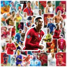 FIFA 50 قطعة ملصقات كرة قدم كريستيانو رونالدو من فيفا، قميص رقم 7، كؤوس، أنماط حركة المباراة والاحتفال، مناسبة لألبومات الصور والمجلات وعشاق كرة القدم - متعدد الألوان - مشاهدة 5
