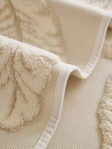 SANMOSPIN 1PC Bohemian Style Sofa Cover, Thick Quilted Sofa Cushion With Leaf Pattern, Soft And Comfortable, Pet-Friendly, Machine Washable, Suitable For 1/2/3/4 Seater L-Shaped Sofa, Living Room, Bedroom, Office Decor - Beige - View 6