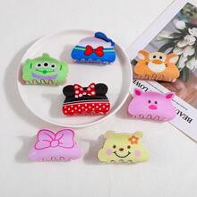 1pc Disney Cartoon Character Acrylic Hair Clip Creative Hair Accessory Hair Claw Clip Hair Ornament - Multiple Styles - View 2
