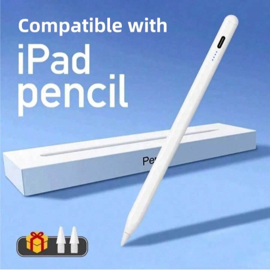 適用於 2018-2024 R3/4/5，具防誤觸功能，適用於 Pad Mini 5/6，相容 Pad 6/7/8/90，iPad Pro 專用觸控筆