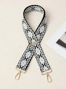 Ins Vintage Style Woven Strap, Adjustable Wide Pressure-Relieving Shoulder Strap, One Shoulder Crossbody Bag Replacement Strap Accessory - Multicolor - View 22